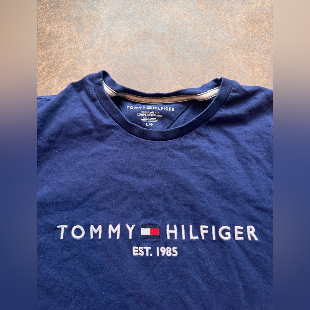 Tommy Hilfiger Classic Blue Crewneck Tee